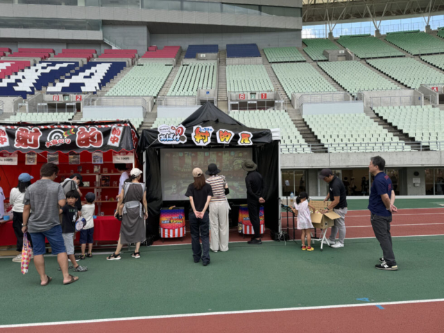 『第2回スタぼん』@ヤンマースタジアムでデジタル射的ゲームのイベントが開催!!